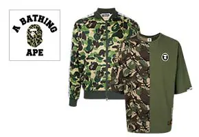 A BATHING APE(アベイシングエイプ) CAMO