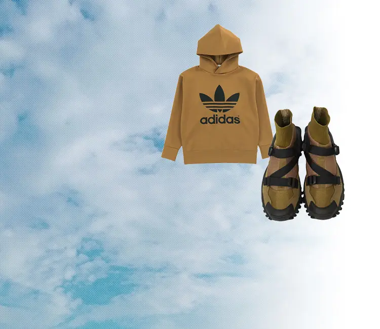 HYKE×adidas コラボトップス　ハイク  アディダス アディダス オリジナルス バイ ハイク、コラボ第2弾が10月7日より発売