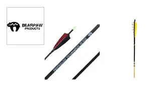 Bearpaw Products(ベアパウプロダクト) アーチェリー 羽根付き矢