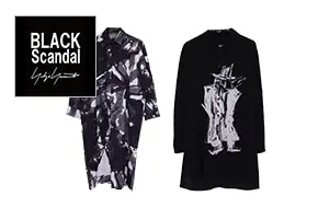 BLACK Scandal Yohji Yamamoto(ブラック スキャンダル ヨウジヤマモト)