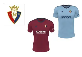 CA Osasuna(CAオサスナ) サッカー ユニフォーム