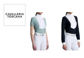 カヴァレリアトスカーナ(Cavalleria Toscana) 乗馬 競技用シャツ