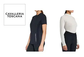 カヴァレリアトスカーナ(Cavalleria Toscana) 乗馬 Tシャツ