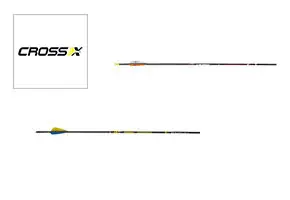 Cross-X(クロスエックス) アーチェリー 羽根付き矢
