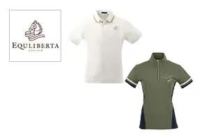 エクリベルタ(EQULIBERTA) 乗馬 競技用シャツ