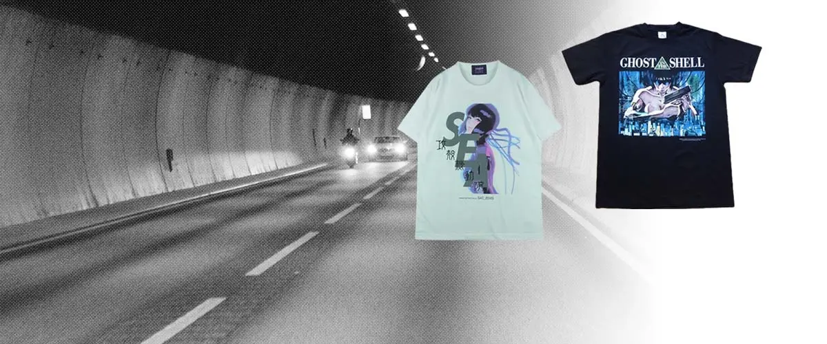 攻殻機動隊 Tシャツ(GHOST IN THE SHELL TSHIRT)