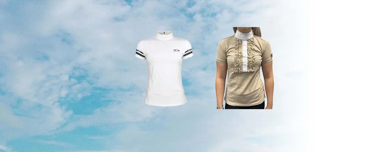 エイチブイポロ(HV POLO) 乗馬 競技用シャツ