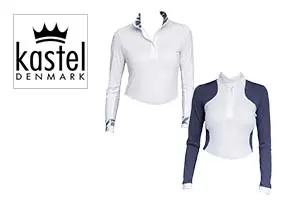 カステルデンマーク(KASTEL DENMARK) 乗馬 競技用シャツ