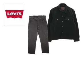 リーバイス ブラックデニム(Levi's BLACK JEANS)