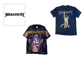 Megadeth(メガデス) ヴィンテージ Tシャツ