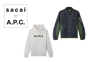 sacai×A.P.C.(サカイ×アーペーセー)