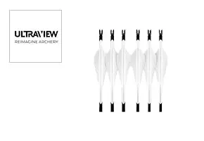 ULTRAVIEW ARCHERY(ウルトラビューアーチェリー) アーチェリー 羽根付き矢