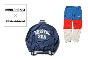 WIND AND SEA×F.C.Real Bristol(ウィンダンシー×エフシーレアルブリストル)