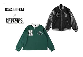 WIND AND SEA×HYSTERIC GLAMOUR(ウィンダンシー×ヒステリックグラマー)