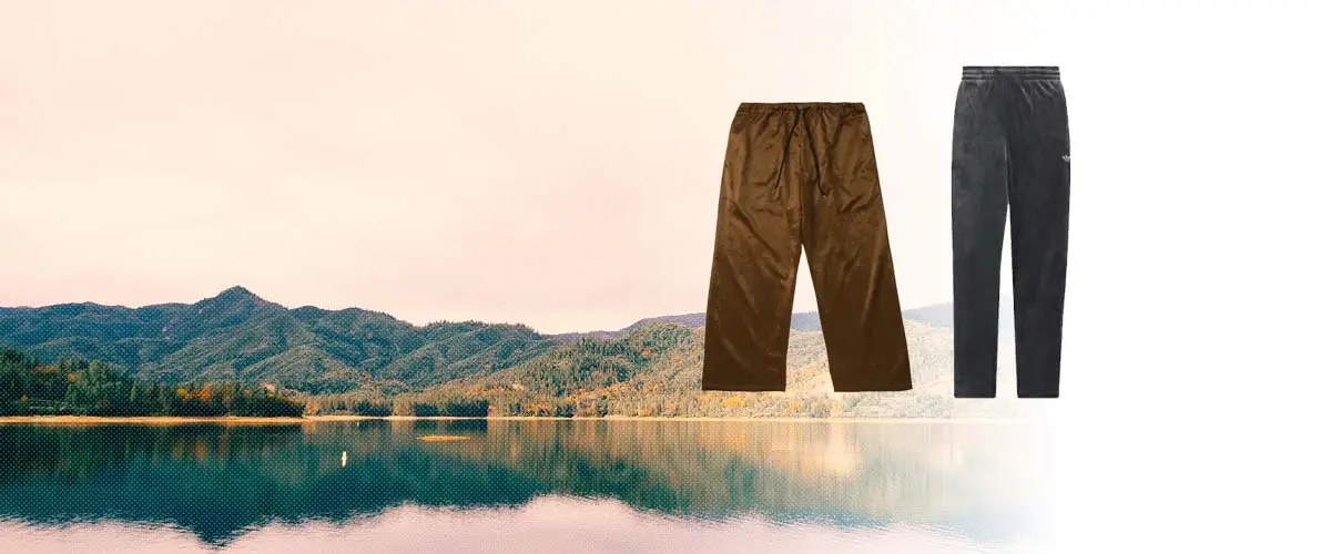 ベロアパンツ