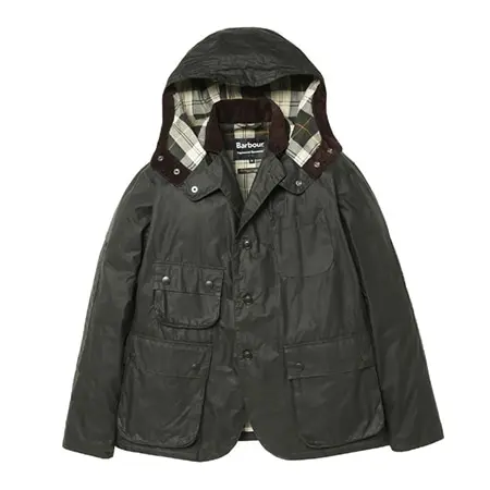 Barbour(バブアー)× ENGINEERED GARMENTS(エンジニアドガーメンツ)2019AW UPLAND WAX MWX1595 オリーブ