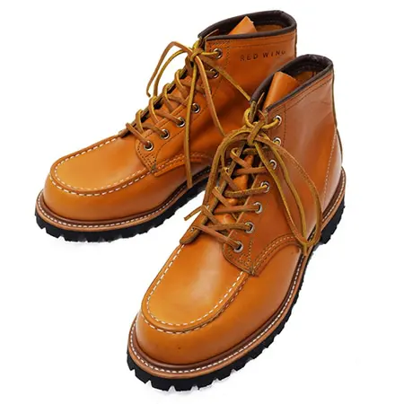 RED WING(レッドウィング) 2019-2020AW アイリッシュセッター 6インチ モックトゥ ビブラム･ラグソール STYLE NO.9879 ゴールドラセット