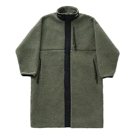 THE NORTH FACE(ザノースフェイス)×HYKE 2019AW Tec Boa Coat Olive Drab