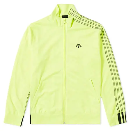 ALEXANDER WANG(アレキサンダーワン)×Adidas(アディダス)17SS AW JACQUARD TRACK JACKET TRACK TOP SOLAR YELLOW