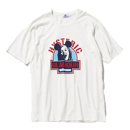 HYSTERIC GLAMOUR(ヒステリックグラマー)×MEDICOM TOY(メディコムトイ)19SS BE@RTEE HYSTERIC GLAMOUR  BE@R & GIRL 2019 Tシャツ