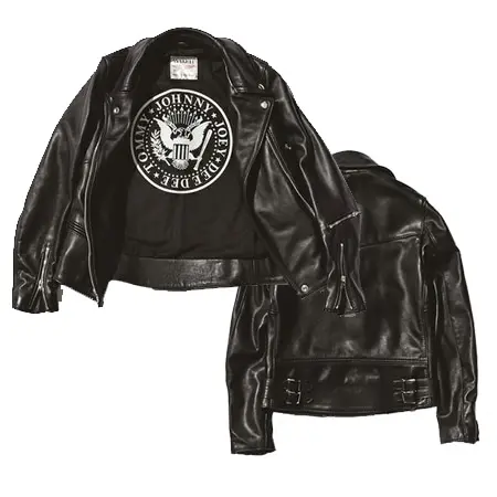 HYSTERIC GLAMOUR(ヒステリックグラマー)×Lewis Leathers(ルイスレザー)15AW RAMONES ラモーンズイーグルヘッド ライトニング ライダースジャケット