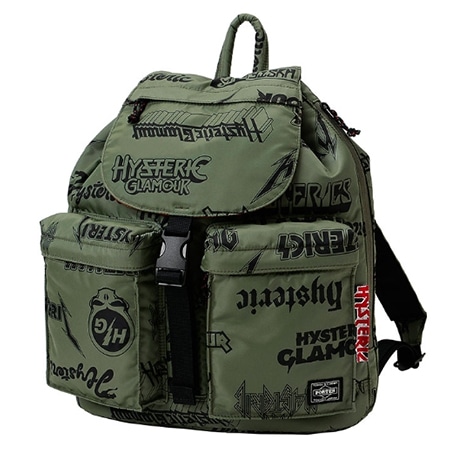 HYSTERIC GLAMOUR(ヒステリックグラマー)×PORTER(ポーター)17AW PORTER STAND ORIGINAL RUCKSACK リュックサック