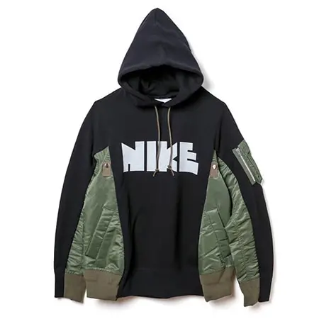 sacai(サカイ)×NIKE(ナイキ)18AW MA-1 Hoodie