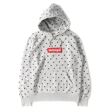 Supreme(シュプリーム)×Comme des Garcons SHIRT(コムデギャルソンシャツ)12SS Box Logo Pullover Dot