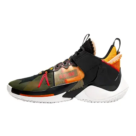 NIKE AIR JORDAN(ナイキ エアジョーダン) ジョーダン “Why Not?” Zer0.2 SE PF AV4126-002 ブラック/アマリロ/バストグレー/フラッシュクリムゾン