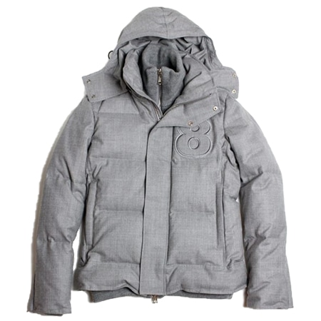 AKM(エーケーエム) ×muta(ムータ) 19AW AKM NAGOYA LIMITED ”8” HOODED DOWN