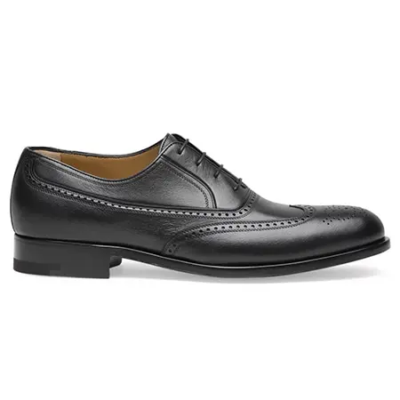 a.testoni(アテストーニ) 19AW BLACK LABEL OXFORD LACE-UPS IN LEATHER