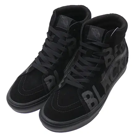 COMME des GARCONS(コムデギャルソン)xVANS(ヴァンズ) 2019 ブラックマーケット限定 Comfycush Sk8-Hi スケートハイ BLACK