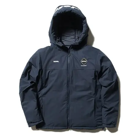 F.C.Real Bristo(エフシーレアルブリストル)  REVERSIBLE PADDED PARKA NAVY