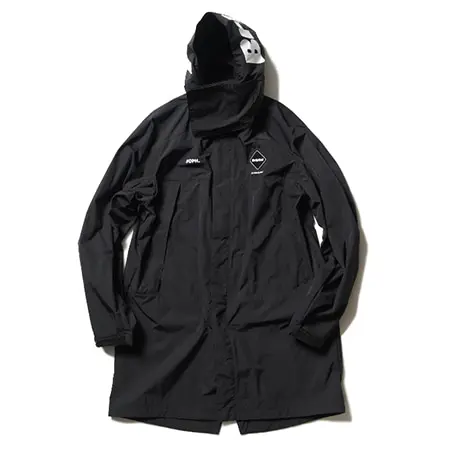 F.C.Real Bristo(エフシーレアルブリストル) TOUR BENCH COAT BLACK