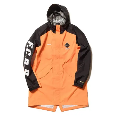 F.C.Real Bristo(エフシーレアルブリストル) BENCH RAIN COAT ORANGE