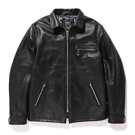 STUSSY(ステューシー)×Schott(ショット) Classic Truck Jacket レザーライダース