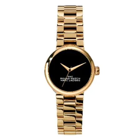 MARC JACOBS(マークジェイコブス) The Round Watch 32mm GOLD/BLACK