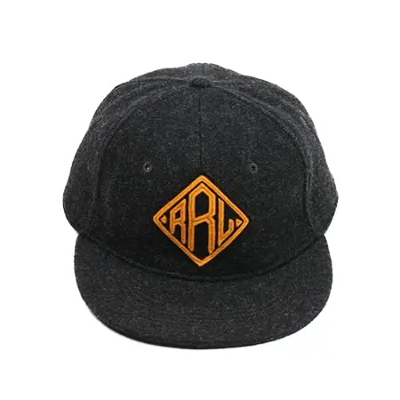 RRL(ダブルアールエル)  FITTED BALL-BLACK