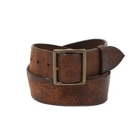 RRL(ダブルアールエル)   JONES BELT TUMBLED LEATHER – TAN