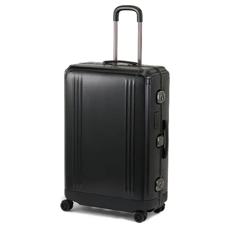 ZERO HALLIBURTON(ゼロハリバートン) Pursuit Aluminum 30″ Checked Travel Case BLACK