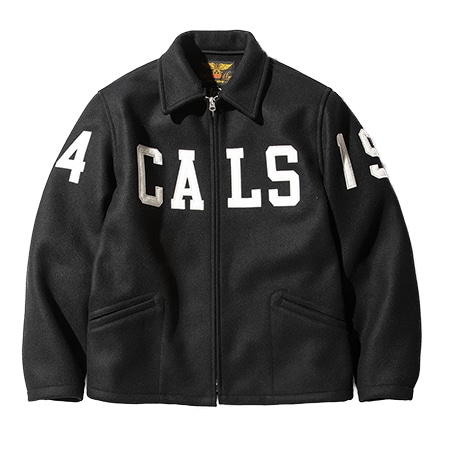 Calee(キャリー) 19AW Wool melton sports type wappen jacket