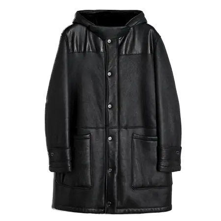 dunhill(ダンヒル) 19AW レザー ダッフルコート