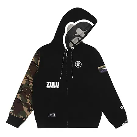 AAPE BY A BATHING APE(エーエイプバイアベイシングエイプ) 19AW AAPER “ZULU” ZIP-UP HOODIE