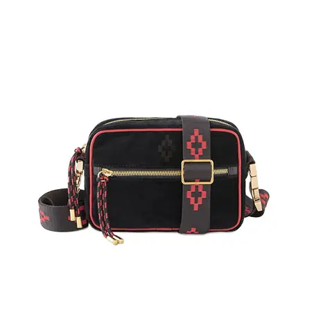 MARCELO BURLON(マルセロバーロン)FW19 CROSS VELVET BAG