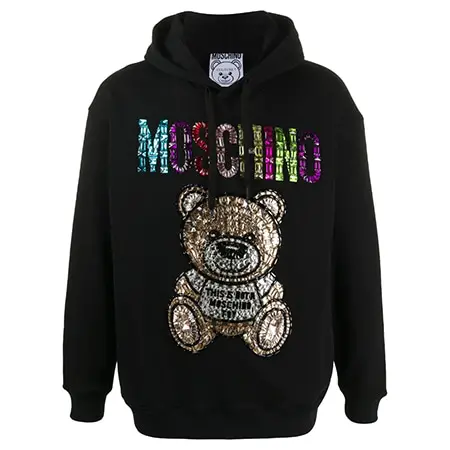 Moschino(モスキーノ)テディベア デコラティブ パーカー