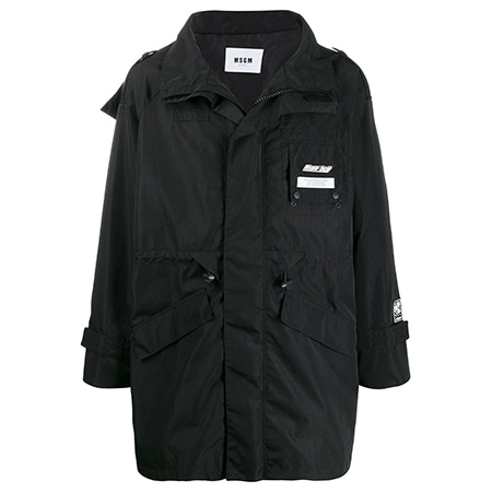 MSGM(エムエスジーエム)hooded raincoat