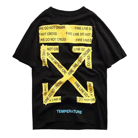 OFF-WHITE(オフホワイト)FIRE TAPE S/S TEE