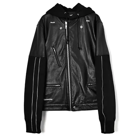 UNDERCOVER(アンダーカバー)RIDERS HOODED BLOUSON/BLACK