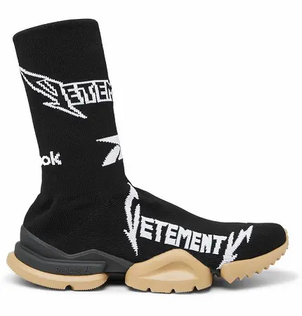 VETEMENTS(ヴェトモン)×Reebok(リーボック)スニーカー ソックポンプ