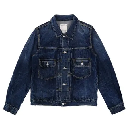 Visvim(ビズビム)SS 101 JKT DRY DMGD-1000